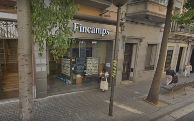 Façana de la immobiliària Fincamps | Google Maps